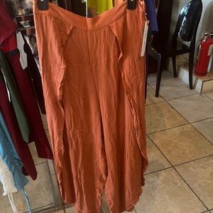 RD Style Vibrant Orange Trousers